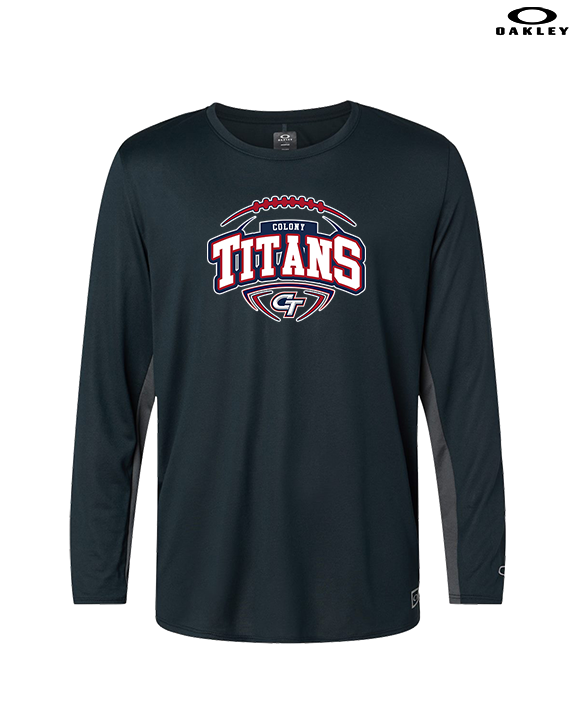 Colony HS Football Toss - Mens Oakley Longsleeve