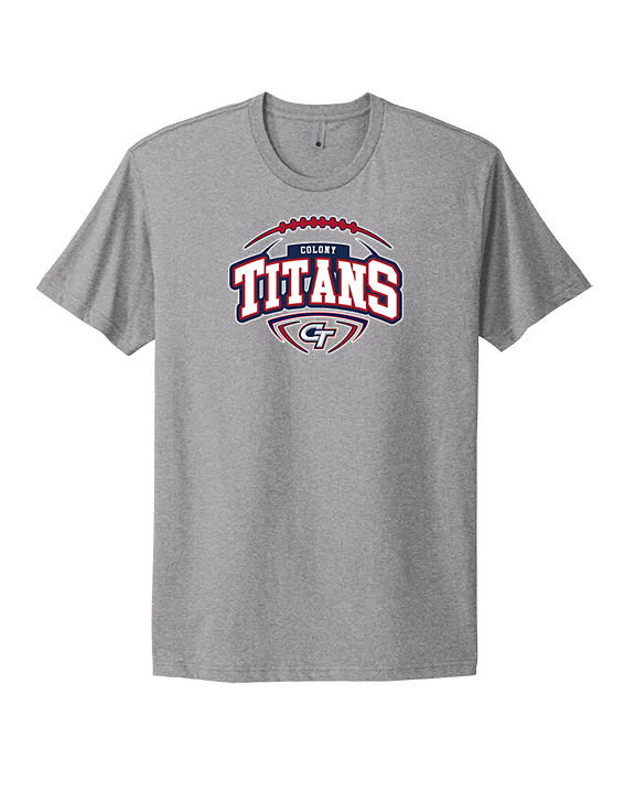 Colony HS Football Toss - Mens Select Cotton T-Shirt