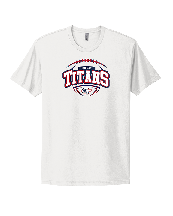 Colony HS Football Toss - Mens Select Cotton T-Shirt