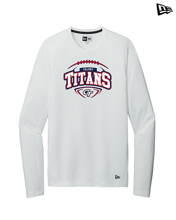 Colony HS Football Toss - New Era Performance Long Sleeve