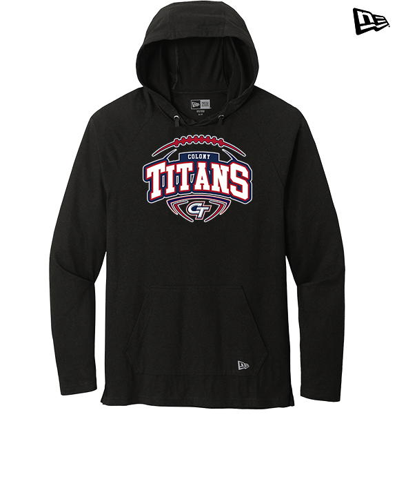 Colony HS Football Toss - New Era Tri-Blend Hoodie