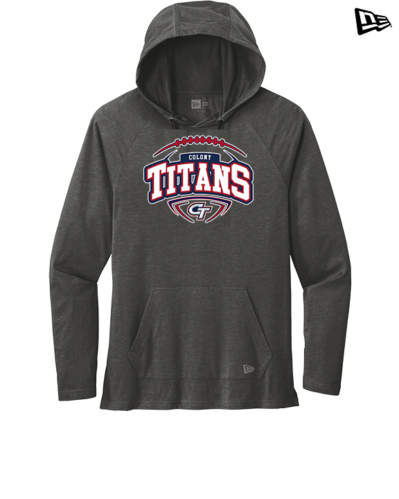Colony HS Football Toss - New Era Tri-Blend Hoodie