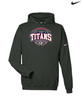 Colony HS Football Toss - Nike Club Fleece Hoodie