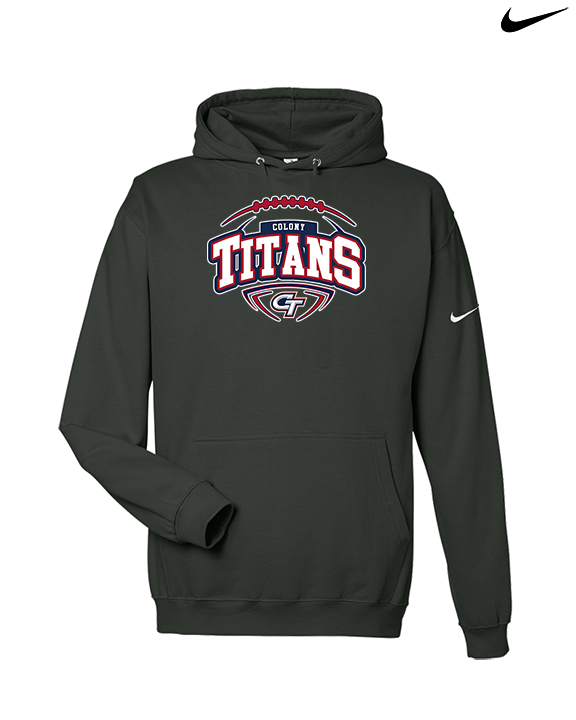 Colony HS Football Toss - Nike Club Fleece Hoodie