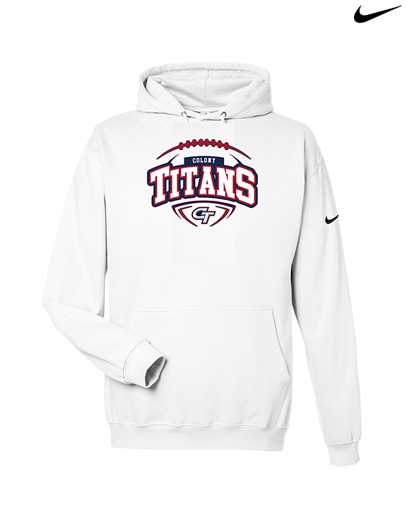 Colony HS Football Toss - Nike Club Fleece Hoodie