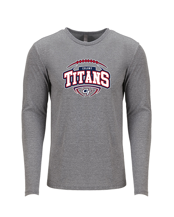 Colony HS Football Toss - Tri-Blend Long Sleeve