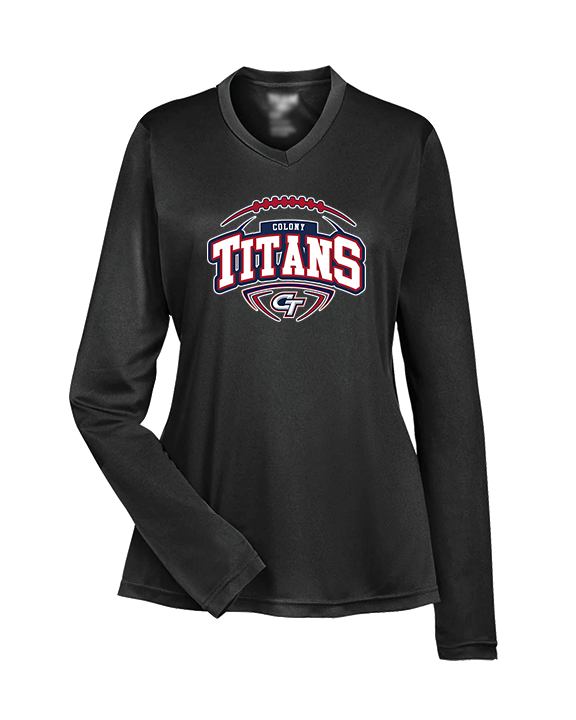 Colony HS Football Toss - Womens Performance Longsleeve
