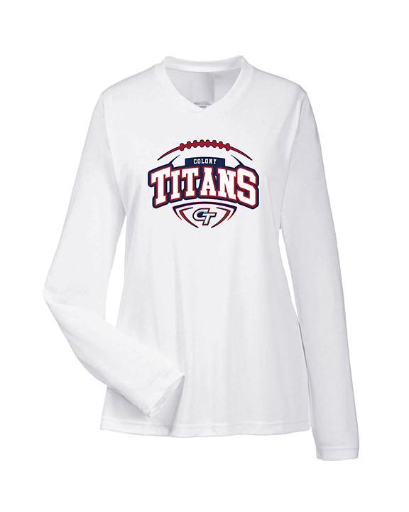 Colony HS Football Toss - Womens Performance Longsleeve