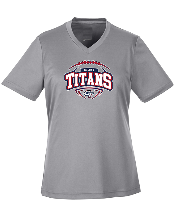 Colony HS Football Toss - Womens Performance Shirt