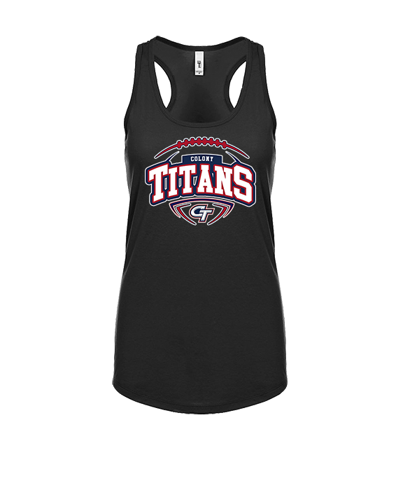 Colony HS Football Toss - Womens Tank Top