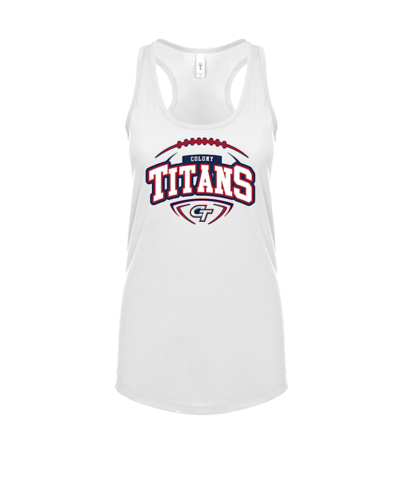 Colony HS Football Toss - Womens Tank Top