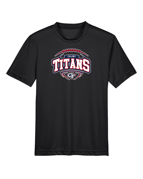 Colony HS Football Toss - Youth Performance Shirt