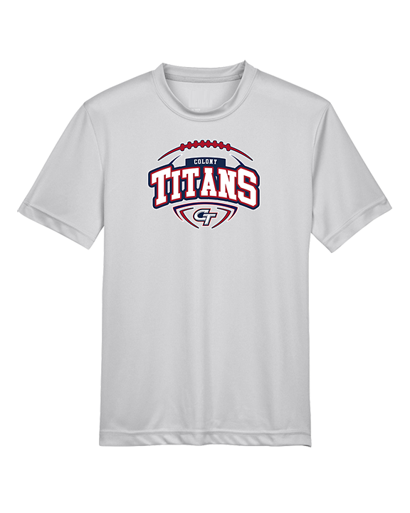 Colony HS Football Toss - Youth Performance Shirt