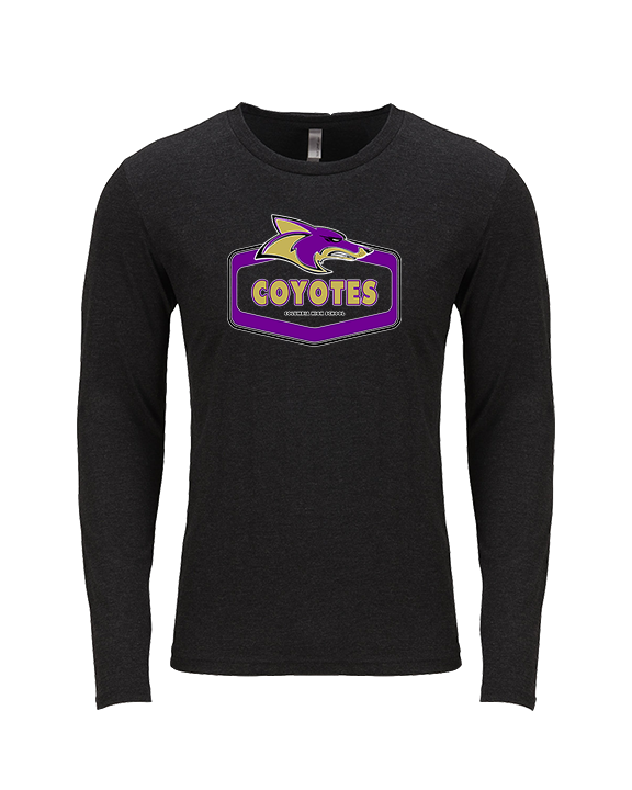 Columbia HS Football Board - Tri-Blend Long Sleeve
