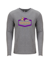 Columbia HS Football Board - Tri-Blend Long Sleeve