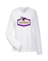 Columbia HS Football Board - Womens Performance Longsleeve