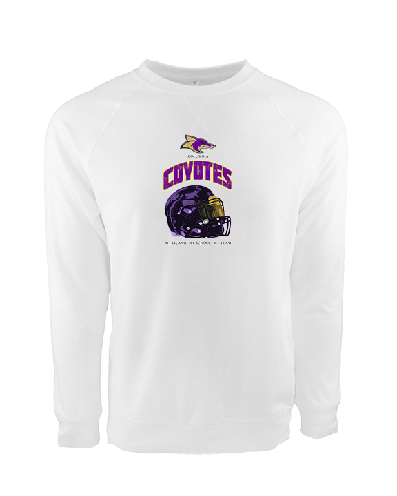 Columbia HS Football Helmet - Crewneck Sweatshirt