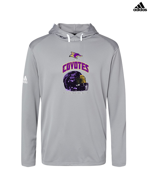 Columbia HS Football Helmet - Mens Adidas Hoodie