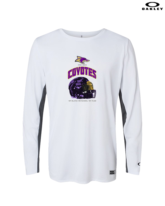 Columbia HS Football Helmet - Mens Oakley Longsleeve