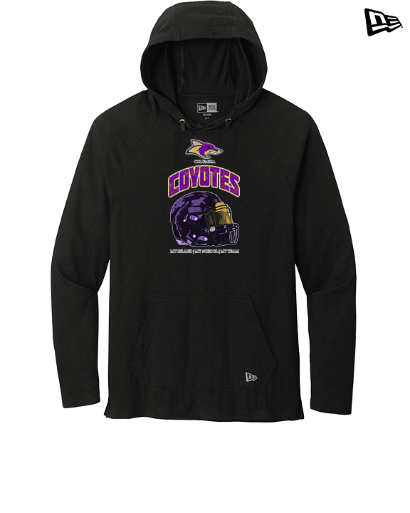 Columbia HS Football Helmet - New Era Tri-Blend Hoodie