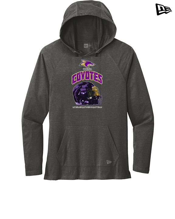 Columbia HS Football Helmet - New Era Tri-Blend Hoodie