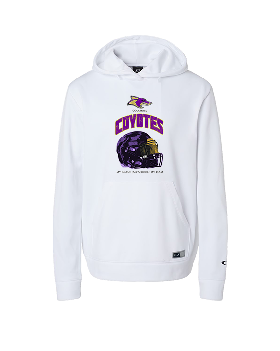 Columbia HS Football Helmet - Oakley Performance Hoodie