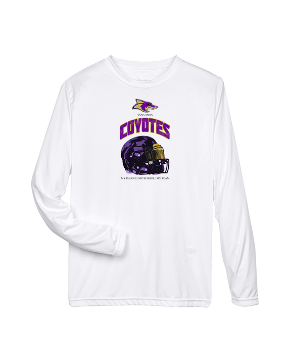 Columbia HS Football Helmet - Performance Longsleeve