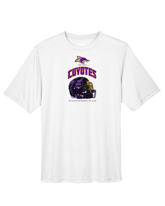 Columbia HS Football Helmet - Performance Shirt