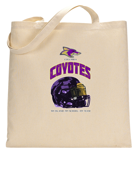 Columbia HS Football Helmet - Tote