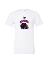 Columbia HS Football Helmet - Tri-Blend Shirt