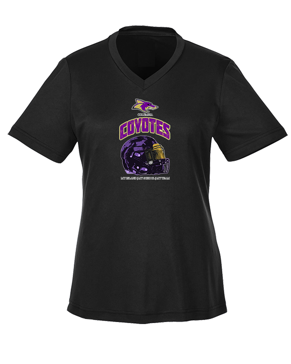 Columbia HS Football Helmet - Womens Performance Shirt