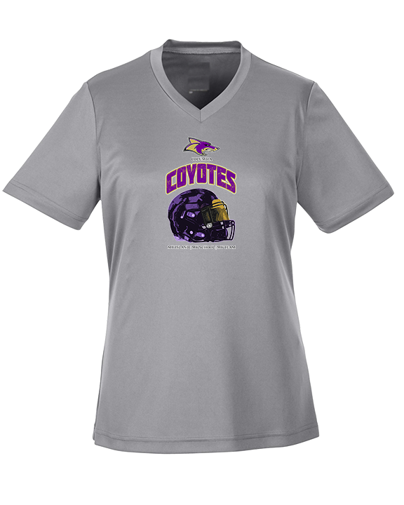 Columbia HS Football Helmet - Womens Performance Shirt