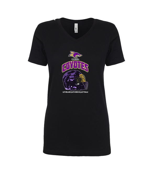 Columbia HS Football Helmet - Womens Vneck