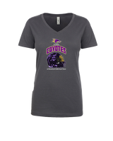 Columbia HS Football Helmet - Womens Vneck