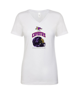 Columbia HS Football Helmet - Womens Vneck