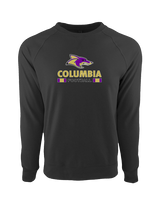 Columbia HS Football Stacked - Crewneck Sweatshirt