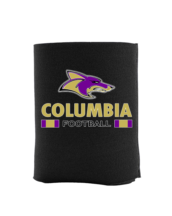 Columbia HS Football Stacked - Koozie