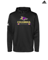 Columbia HS Football Stacked - Mens Adidas Hoodie