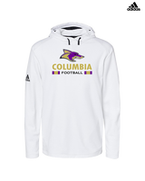 Columbia HS Football Stacked - Mens Adidas Hoodie