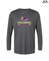 Columbia HS Football Stacked - Mens Oakley Longsleeve