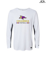 Columbia HS Football Stacked - Mens Oakley Longsleeve