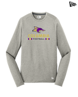 Columbia HS Football Stacked - New Era Performance Long Sleeve