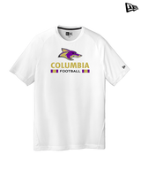 Columbia HS Football Stacked - New Era Performance Shirt