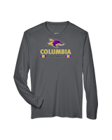 Columbia HS Football Stacked - Performance Longsleeve