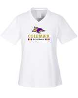 Columbia HS Football Stacked - Womens Performance Shirt