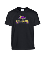 Columbia HS Football Stacked - Youth Shirt