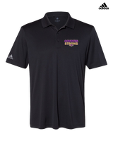 Columbia HS Football Strong - Mens Adidas Polo