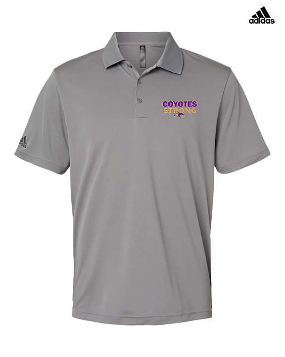 Columbia HS Football Strong - Mens Adidas Polo