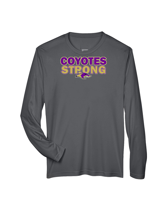 Columbia HS Football Strong - Performance Longsleeve