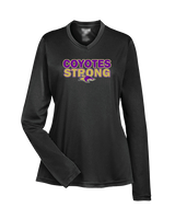Columbia HS Football Strong - Womens Performance Longsleeve